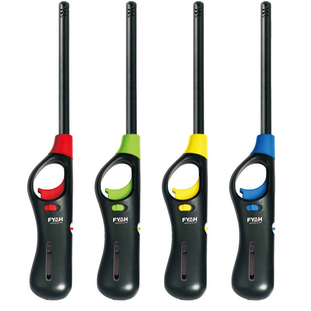 FYAH MULTI-PURPOSE LIGHTER REFILLABLE , Great for Use in Homes, Garages, Commercial Kitchens, Camping, Cookouts Etc. FYAH MULTI-PURPOSE LIGHTER REFILLABLE , Great for Use in Homes, Garages, Commercial Kitchens, Camping, Cookouts Etc.